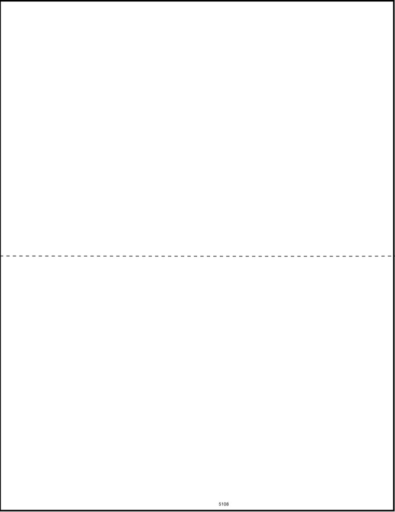 1099-MISC Blank, Copy B, 2-Up, w/ Backer Instructions