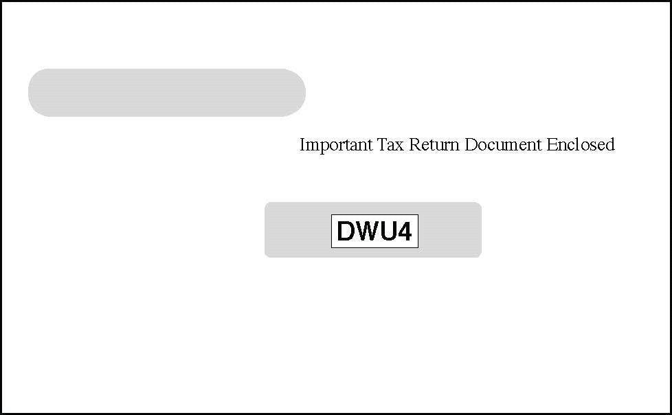 Double Window LU4 Envelope (DWU4)