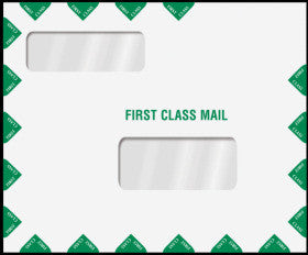 Double Window Tax Return Envelope 11-1/2" x 9-1/2" (landscape)