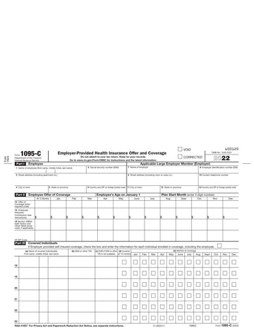 ACA Tax Forms