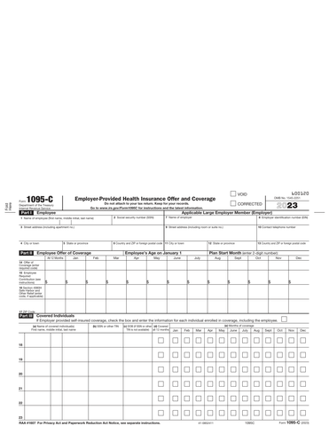 ACA Tax Forms