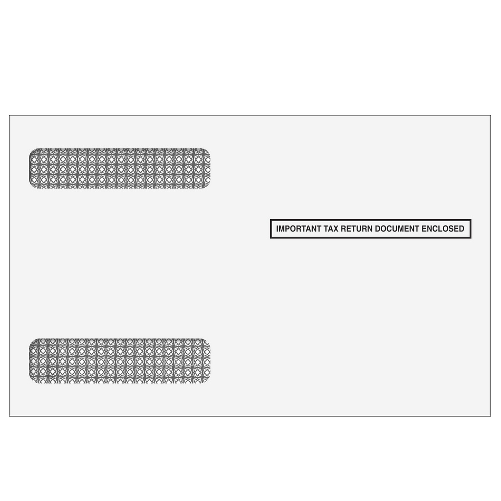 Double Window Envelope 44442 - Self Seal