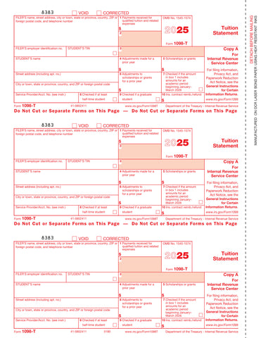 1098-T, Federal Copy A