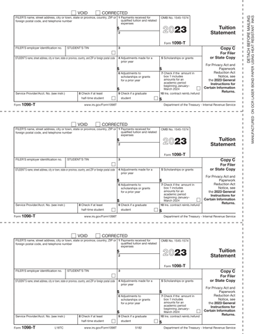 1098-T, Filer or State Copy C