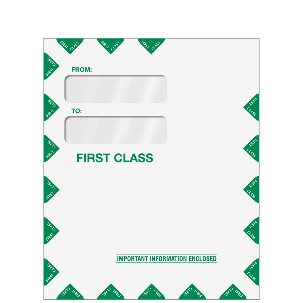 Double Window Tax Organizer Envelope 80342PS - Peel-and-Close