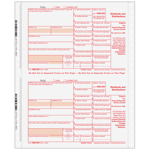 Continuous Tax Forms