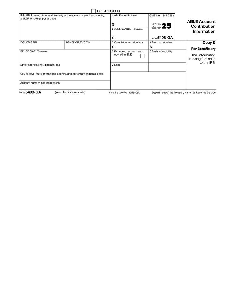 5498-QA IRS Copy B