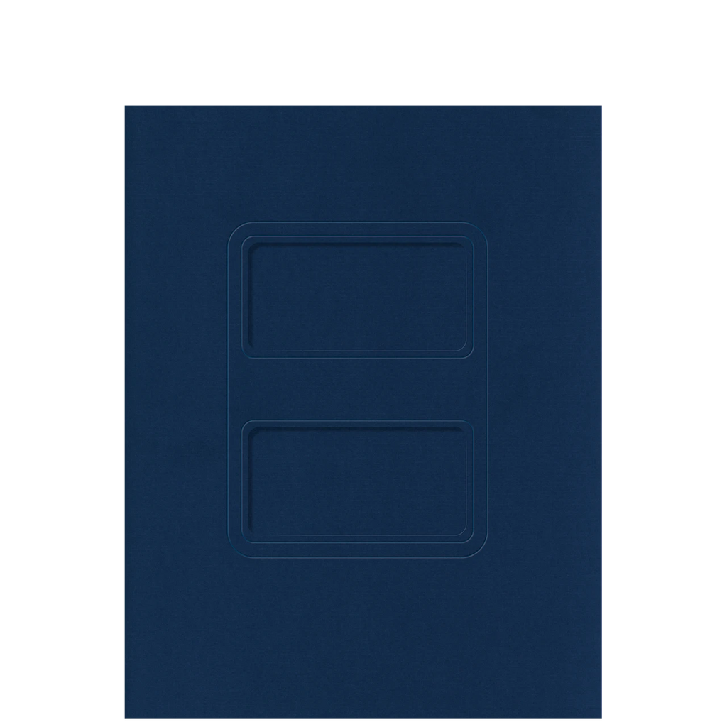 Embossed Window Tax Folder - Top Staple, Burgundy