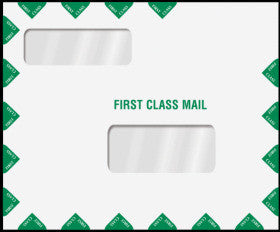 Double Window Tax Return Envelope 80737